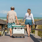 Igloo 52Qt Wheeled Cooler Insulated Hard Shell Ice Chest