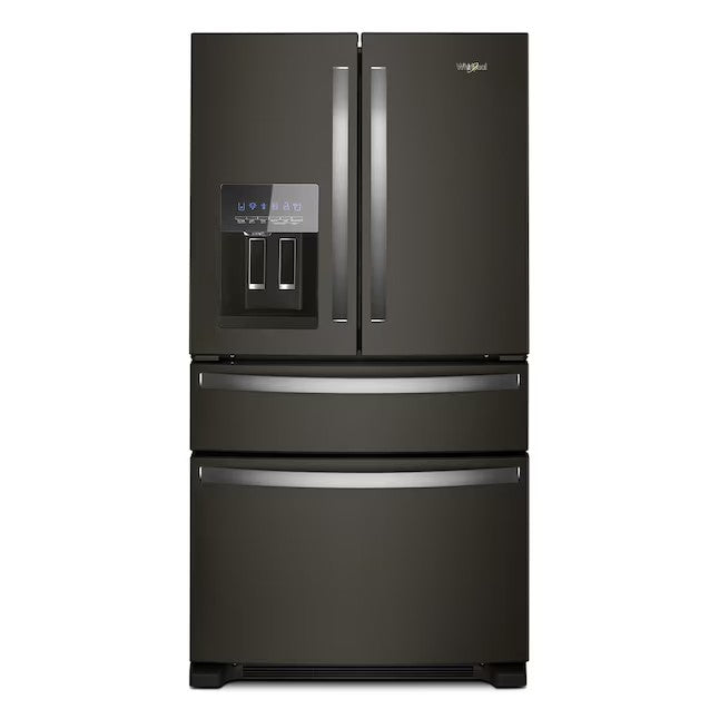 Whirlpool 24.5-cu ft 4-Door French Door Refrigerator with Ice Maker (Fingerprint Resistant Stainless Steel) ENERGY STAR
