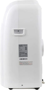 14,000 BTU Portable Air Conditioner with Heat and Remote Control, White