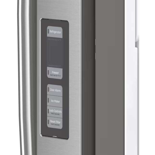 GE 27-cu ft French Door Refrigerator with Ice Maker (Fingerprint-resistant Stainless Steel) ENERGY STAR