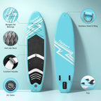 FBSPORT 11' Premium Stand Up Paddle Board Yoga Board with Durable SUP Accessories Carry Bag