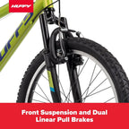 Huffy Stone Mountain Hardtail Mountain Bike for Boys/Girls/Men/Women 20"/24"/26" Sizes