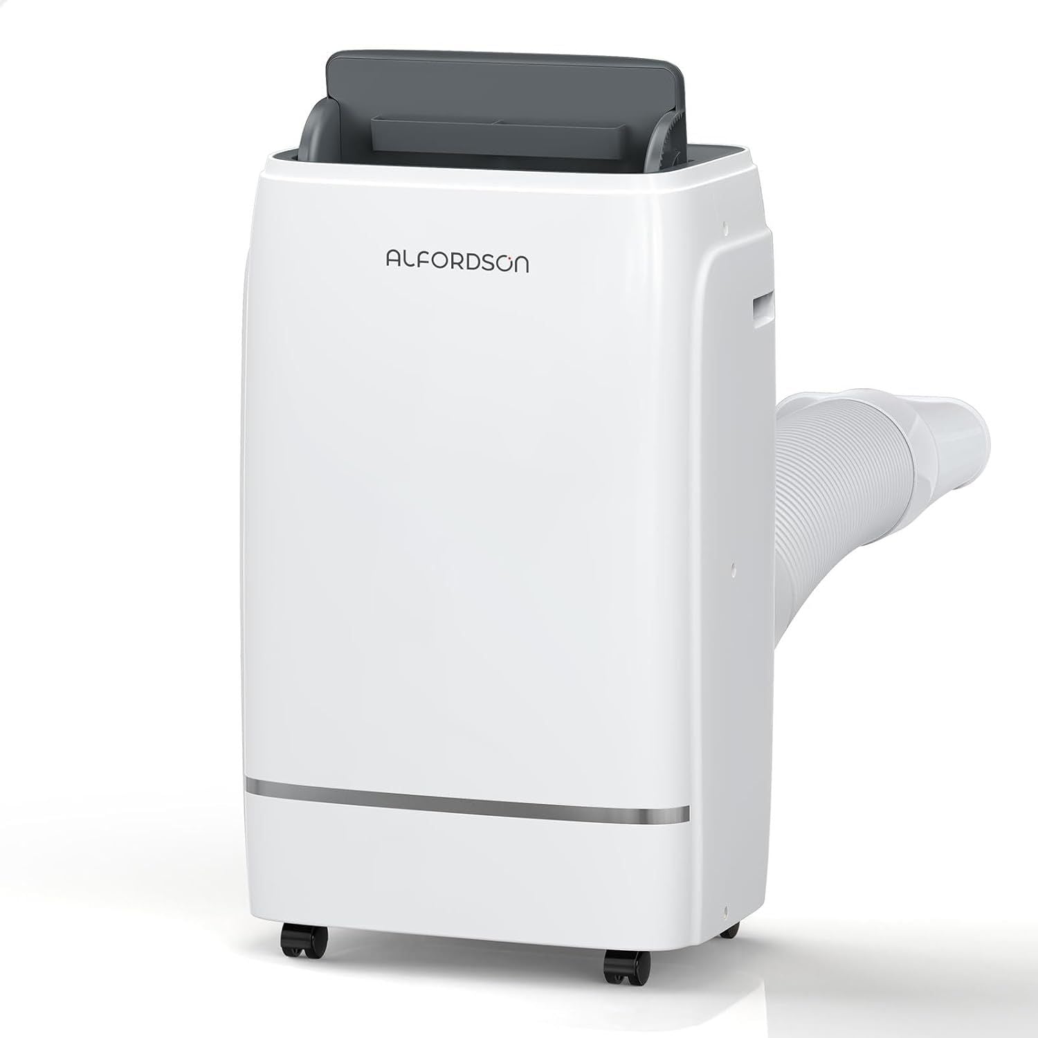 ALFORDSON Portable 5-in-1 Air Conditioner 12000BTU with App Control, Dehumidifier & Heater, Covers 30m2 - White