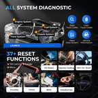 LAUNCH X431 V+ 5.0 Scan Tool with 2025 CANFD Connector, 37 Reset & OE-Level Diagnostics