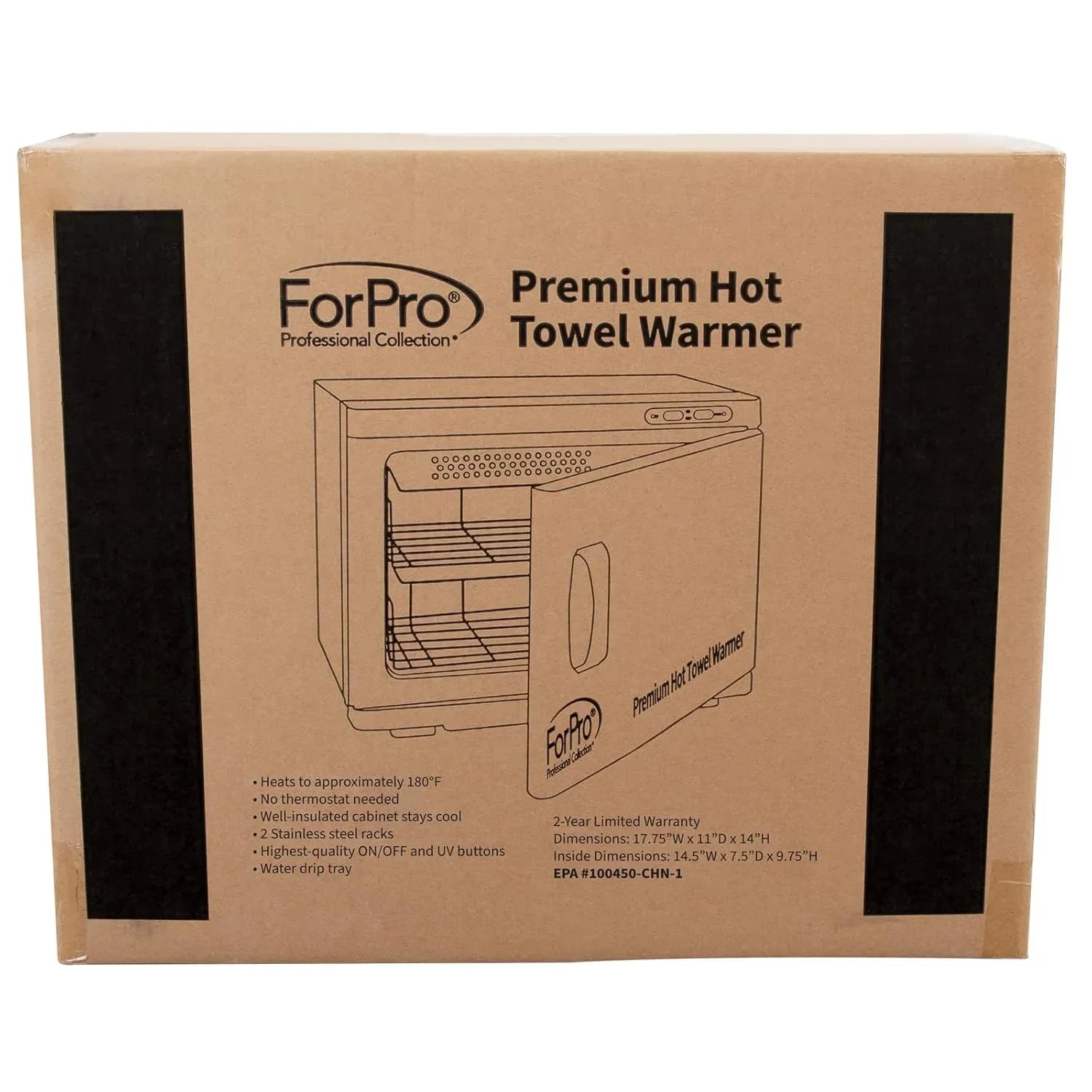 ForPro Professional Collection Premium Hot Towel Warmer 23L Extra Large Capacity
