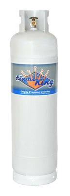 60 lb pound steel propane tank lpg refillable cylinder with pol valve new