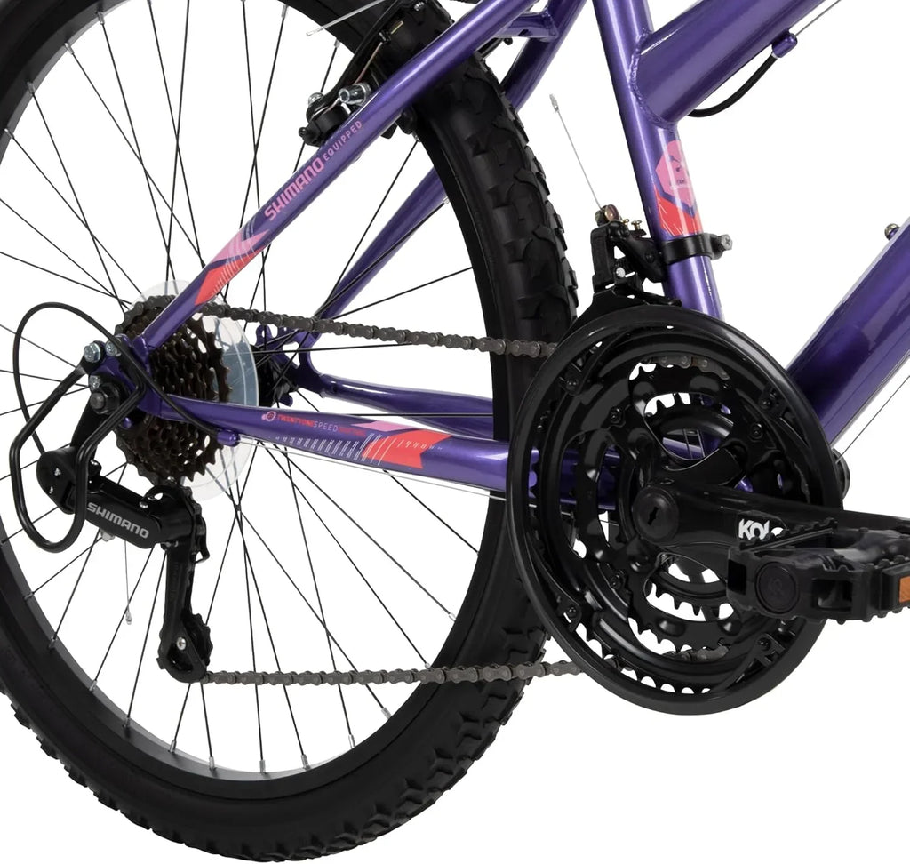 Huffy Stone Mountain Hardtail Mountain Bike for Boys/Girls/Men/Women 20"/24"/26" Sizes