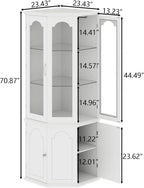 Corner wine cabinet with LED lights tall modern wine cabinet home bar wine storage cabinet