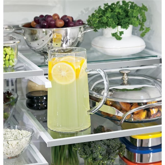 GE 27-cu ft French Door Refrigerator with Ice Maker (Fingerprint-resistant Stainless Steel) ENERGY STAR