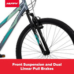 Huffy Stone Mountain Hardtail Mountain Bike for Boys/Girls/Men/Women 20"/24"/26" Sizes