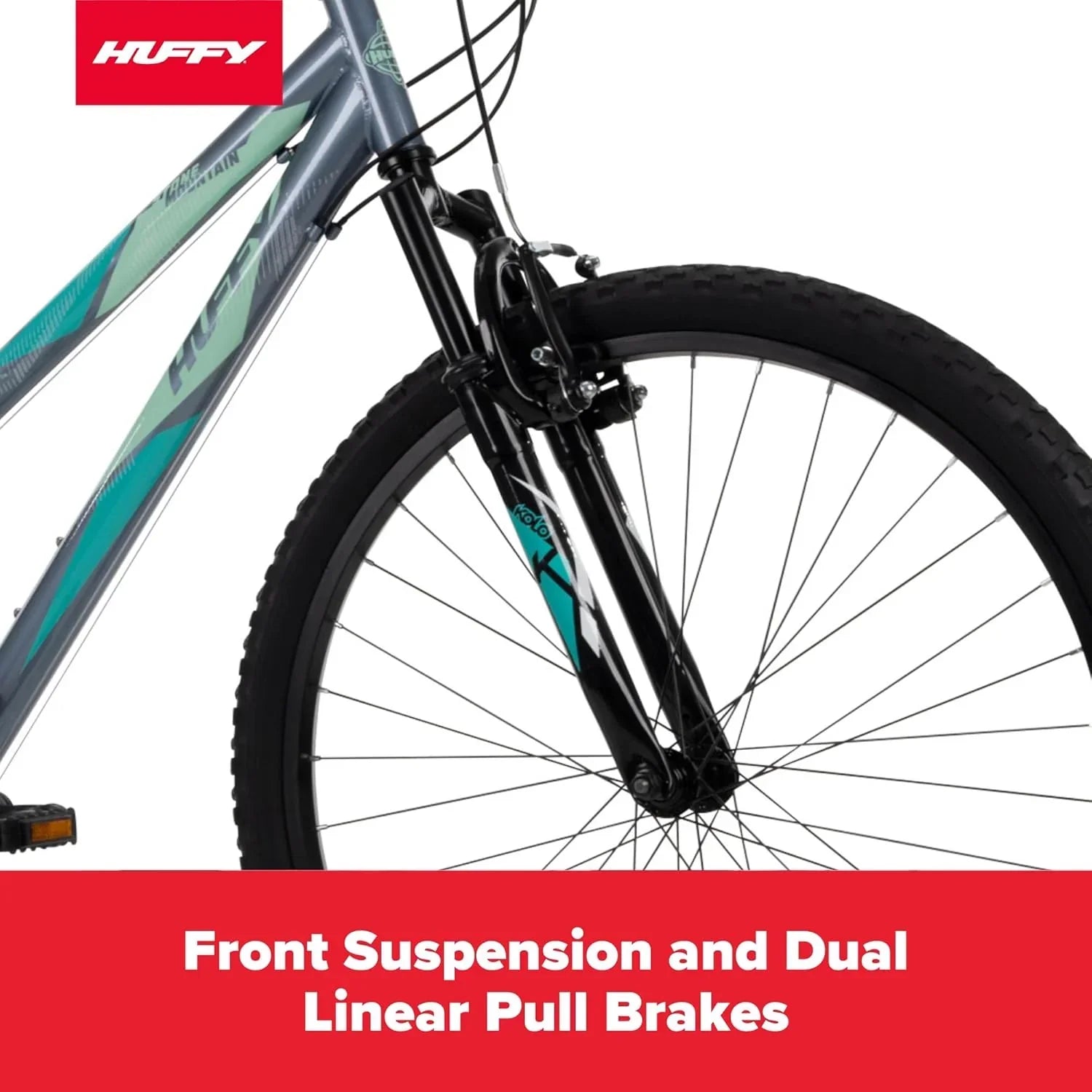 Huffy Stone Mountain Hardtail Mountain Bike for Boys/Girls/Men/Women 20"/24"/26" Sizes