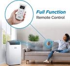 BLACK+DECKER Air Conditioner, 14,000 BTU Air Conditioner Portable for Room up to 700 Sq. Ft. with Remote Control, White
