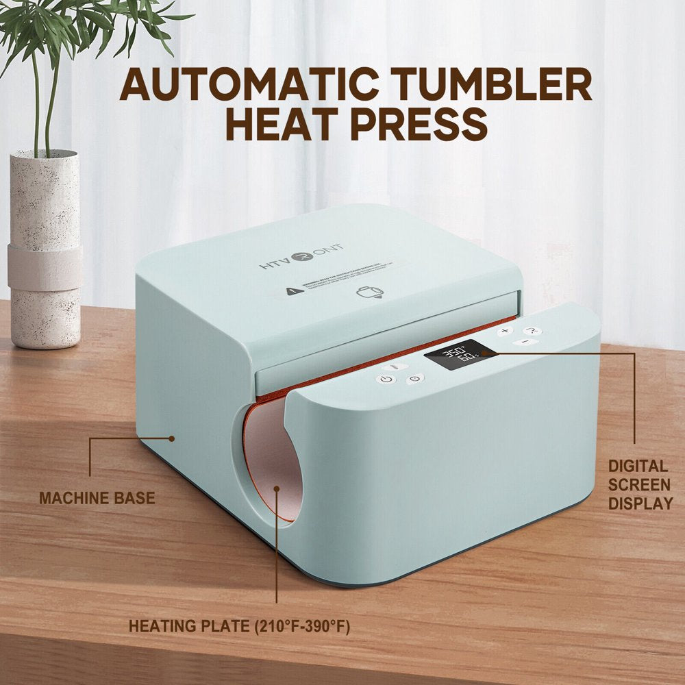 HTVRONT Auto Tumbler Mug Heat Press Machine for Sublimation DIY Print Cup Mug