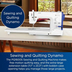 Brother PQ1600S High-Speed Straight Stitch Sewing Quilting Machine