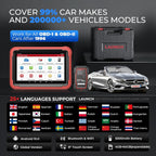 LAUNCH X431 V+ 5.0 Scan Tool with 2025 CANFD Connector, 37 Reset & OE-Level Diagnostics