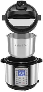 9-in-1 Multicooker, Pressure Cooker, Slow Cook, Rice Maker, Steamer, Sauté, Yogurt, Warmer & Sterilizer, Includes App With Over 800 Recipes, Stainless Steel, 6 Quarts